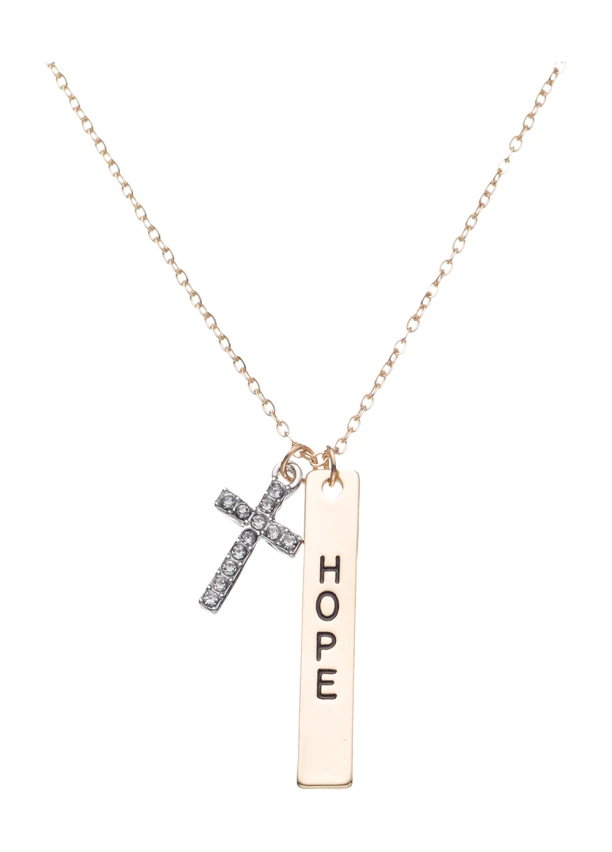 Cross Bar Insprational Necklaces